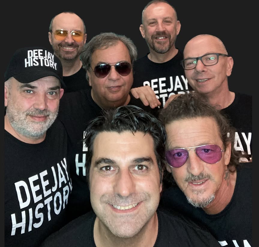 Selfie del gruppo Deejay History
